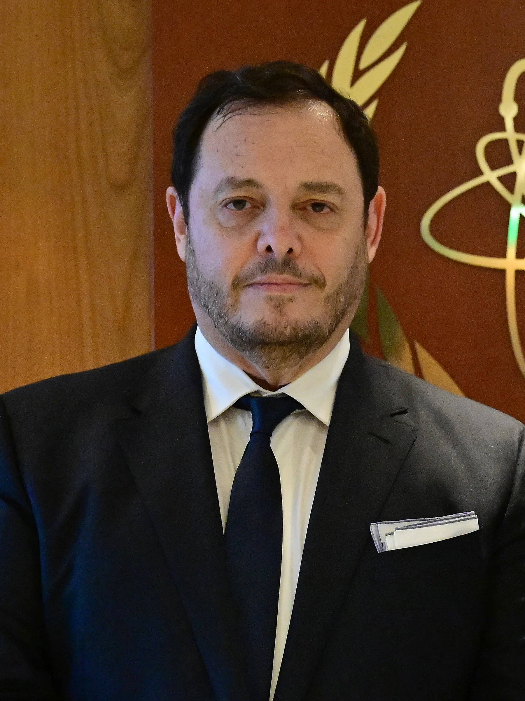 Demian Reidel en el Organismo Internacional de Energía Atómica en Viena